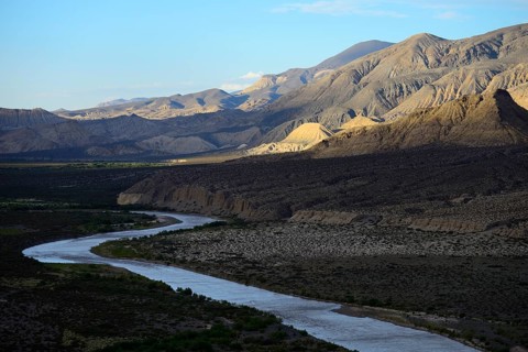 Landscape on the Rio Colorado
