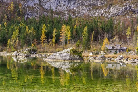 Jagdhaus Seewiese on the Altausseersee