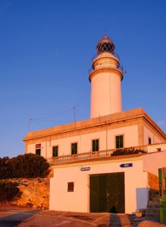 Lighthouse at Cap Formentor in the morning light