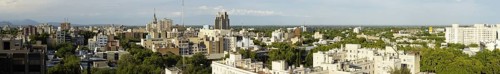 Panorama of the city of Mendoza
