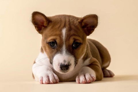 Basenji or Congo Terrier (Canis lupus familiaris)