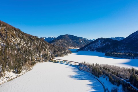 Bridge over Sylvensteinsee