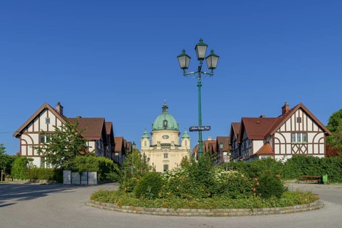 View to the Margaretenkirche