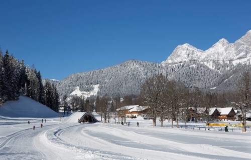 Cross-country ski run