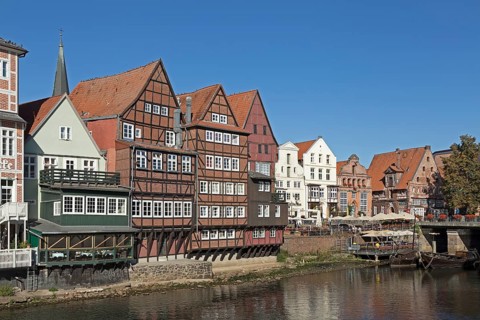 Half-timbered houses Am Stintmarkt