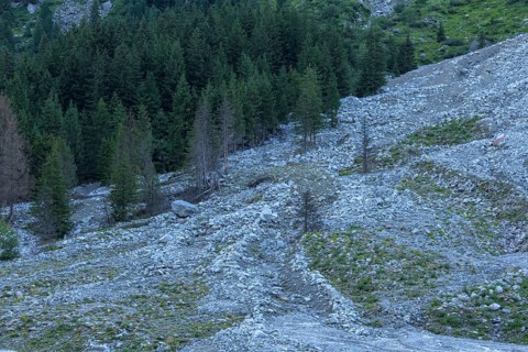 Big rockfall