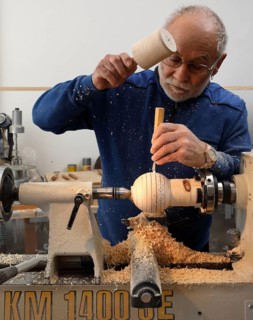 Reinhart Beck at work
