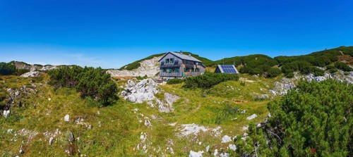 Riederhuette am Hoellengebirge