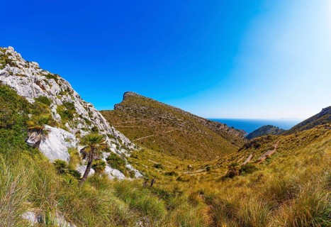 Mountain hiking in Majorca