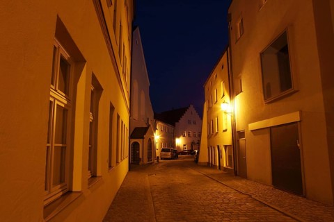 Blue hour in Neuoetting