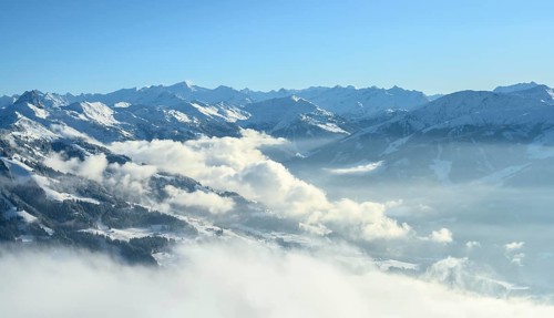View from the Hohe Salve to the Windautal