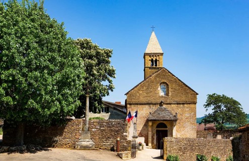 Romanesque village church