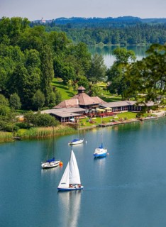 Sailboats and lido