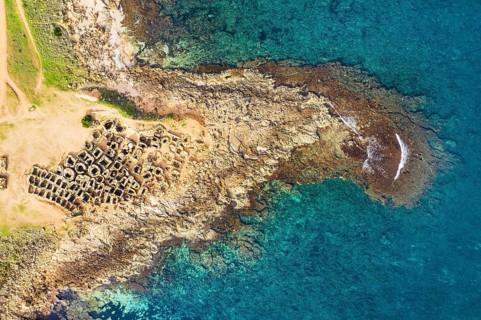 Necropolis of Son Real from above