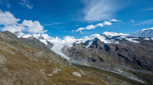 Glacier tongue of Findelgletscher