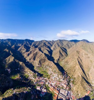 Village view Vallehermoso