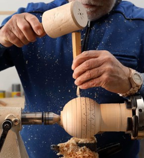 Reinhart Beck at work