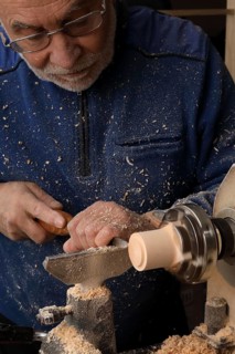 Reinhart Beck at work