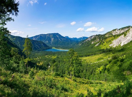Open Lake in the Totes Gebirge Mountains