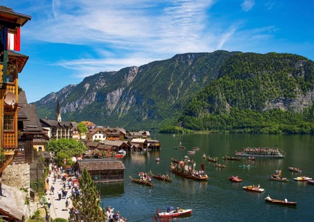 Corpus Christi Procession at Lake Hallstatt