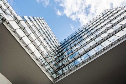 Modern office building