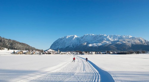 Cross-country ski run