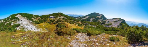 Riederhuette am Hoellengebirge