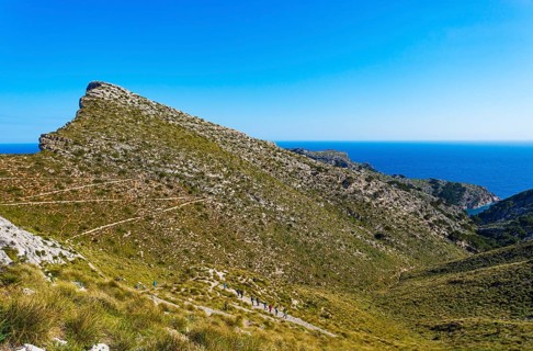 Mountain hiking in Majorca