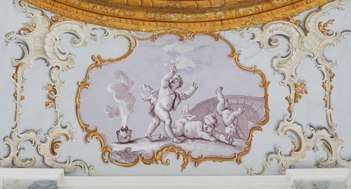 Ceiling fresco by Martin Heigl
