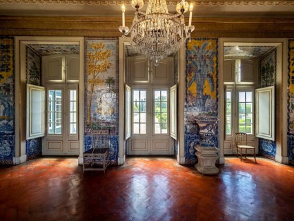 Interior view Palacio Nacional de Queluz