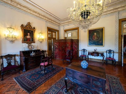 Interior view Palacio Nacional de Queluz