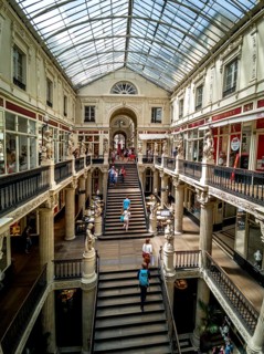 The Passage Pommeray shopping area in the city of Nantes