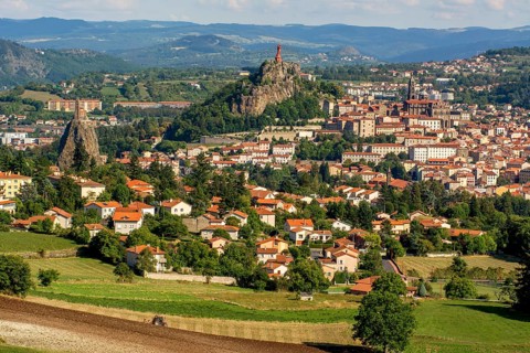 Le Puy en Velay. City of Le Puy-en-Velay