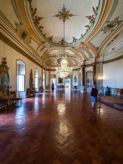 Interior view Palacio Nacional de Queluz