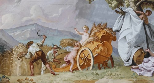 Ceiling fresco by Martin Heigl