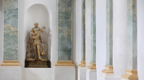 Ballroom in the Raitenhaslach monastery