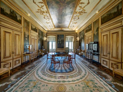 Interior view Palacio Nacional de Queluz