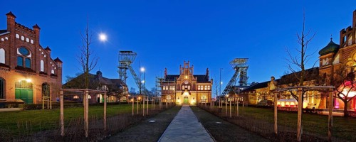 Zollern Colliery II/IV in the evening