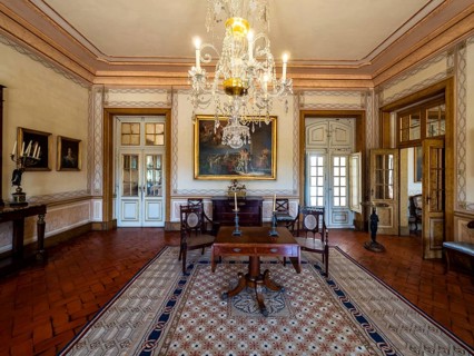 Interior view Palacio Nacional de Queluz