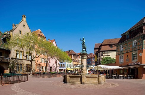 Half-timbered houses