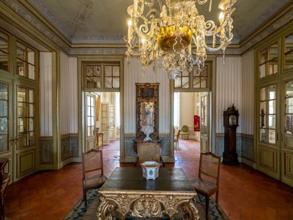 Interior view Palacio Nacional de Queluz