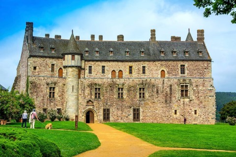 La Roche Jagu castle