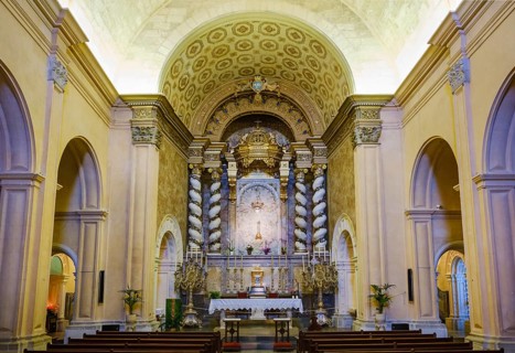 Altar of the monastery church