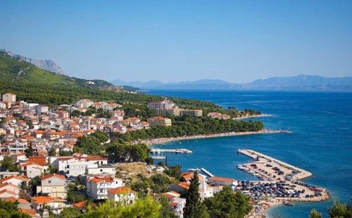 City view of Makarska