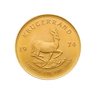South African gold coin