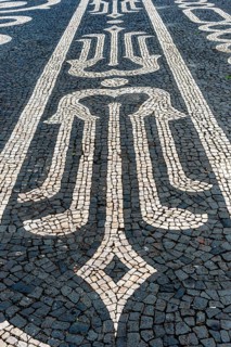 Stylishly paved street