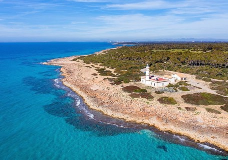 Lighthouse at Cap de ses Salines
