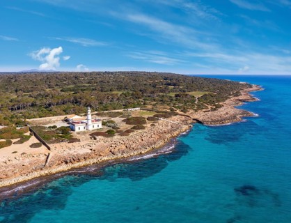Lighthouse at Cap de ses Salines