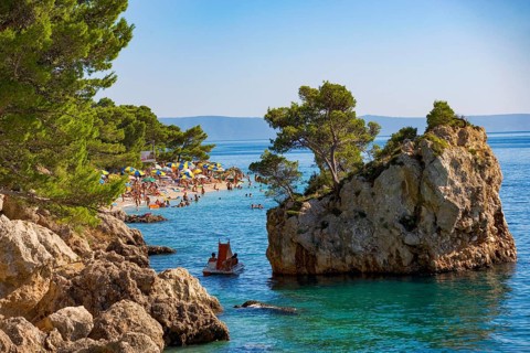 Beaches near Brela