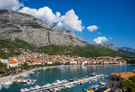 City view of Makarska